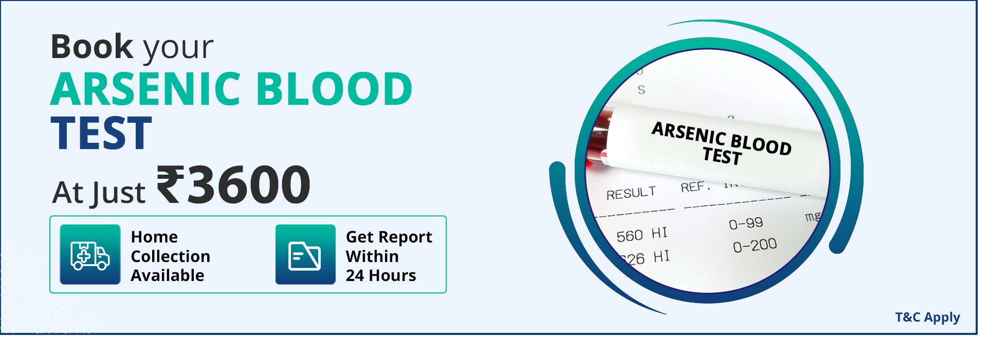 Arsenic blood test